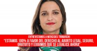 “Estamos 100% a favor del derecho al aborto legal, seguro, gratuito y exigimos que se legalice ahora”