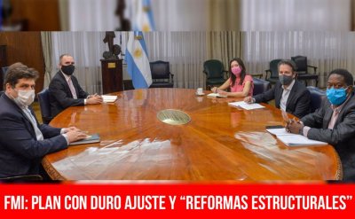 FMI: plan con duro ajuste y "reformas estructurales"