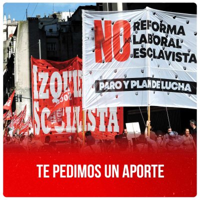 Te pedimos un aporte