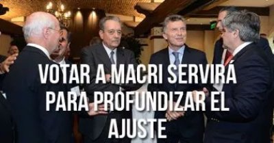 Votar a Macri servirá para profundizar el ajuste