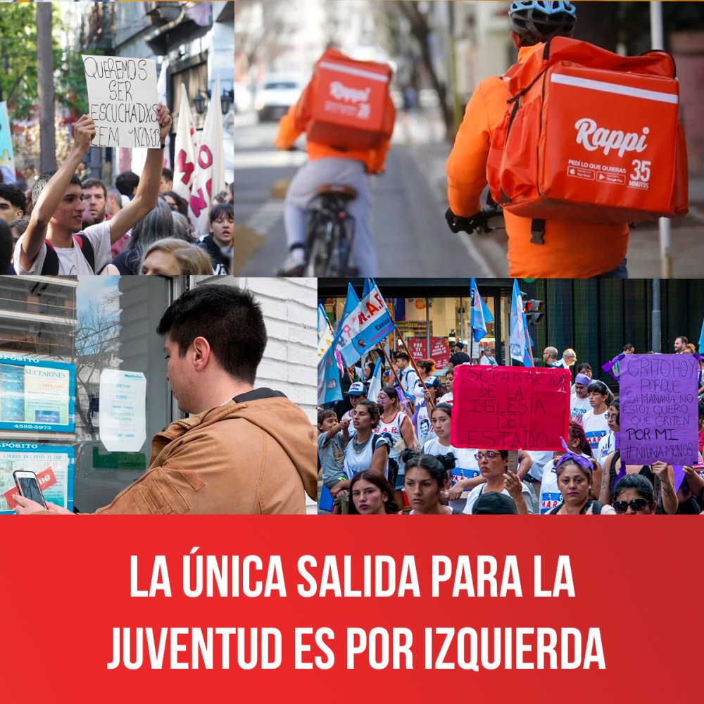 La única salida para la juventud es por izquierda