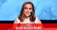 Israel: Actriz rechaza premio