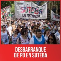 Desbarranque de PO en Suteba