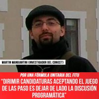 Por una fórmula unitaria del FITU / “Dirimir candidaturas aceptando el juego de las PASO es dejar de lado la discusión programática”