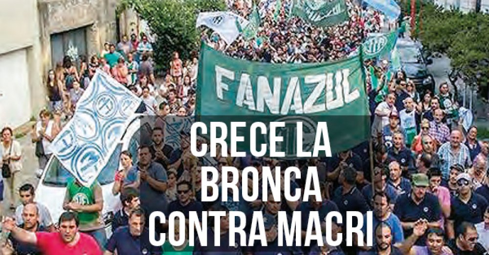 crece la bronca