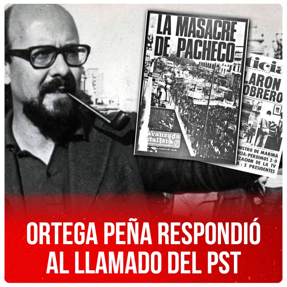 Ortega Peña respondió al llamado del PST
