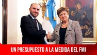 Un presupuesto a la medida del FMI