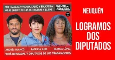 Neuquén: Logramos dos diputados