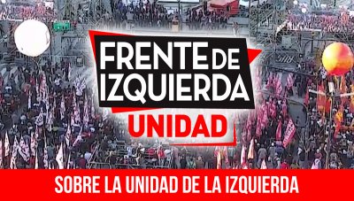 Sobre la unidad de la izquierda
