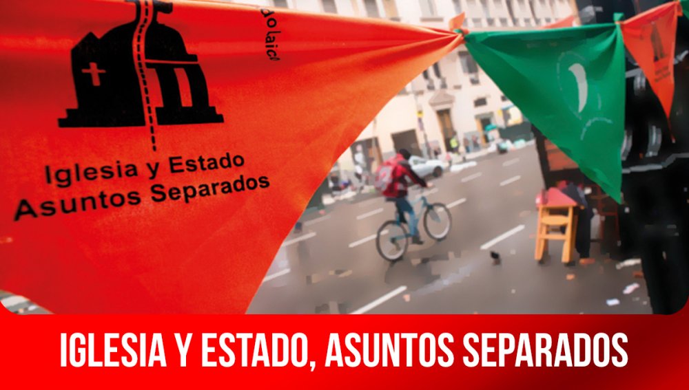 Iglesia y Estado, asuntos separados