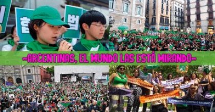 “Argentinas, el mundo las está mirando”