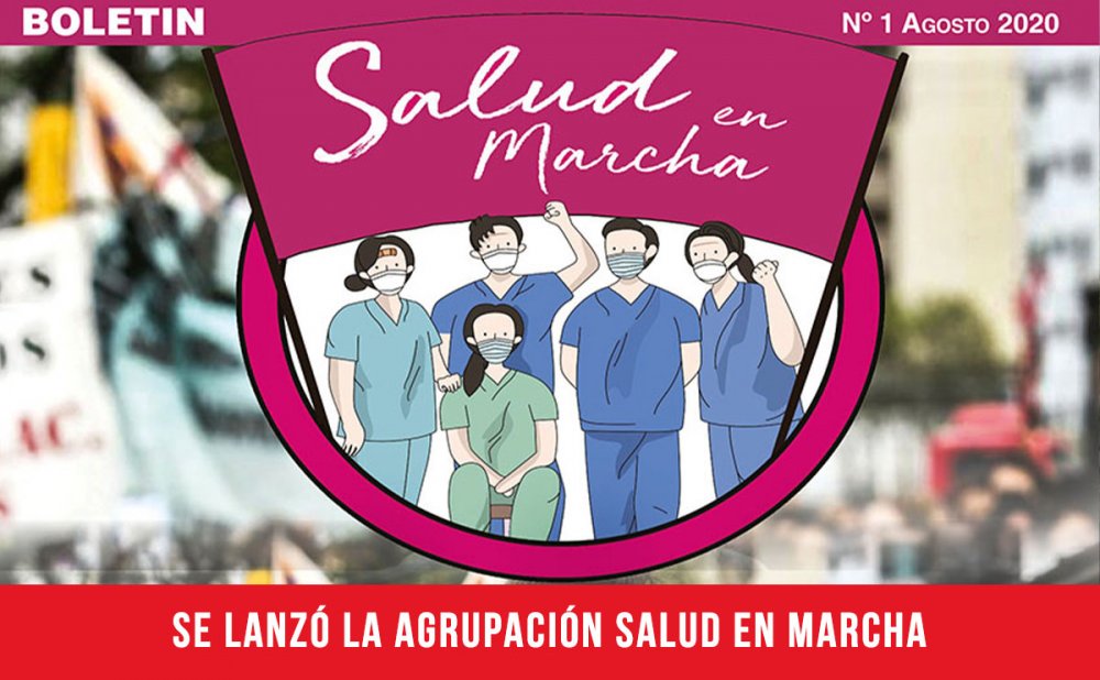 Se lanzó la agrupación Salud en Marcha