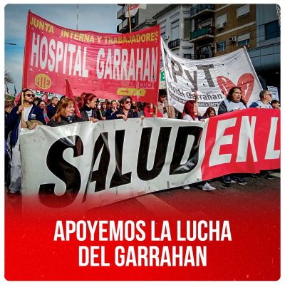 Apoyemos la lucha del Garrahan