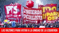 Las razones para votar a la unidad de la izquierda