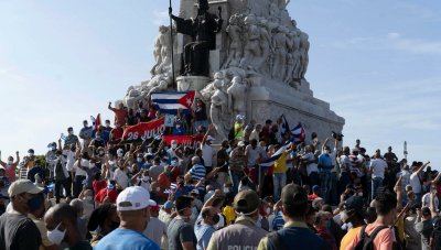 Reclamo por la libertad de los detenidos en Cuba