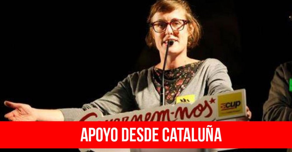 Apoyo desde Cataluña