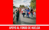 Apoyo al fondo de huelga