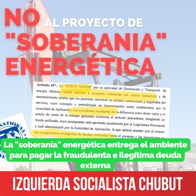 “Soberanía” para saquear nuestros bienes comunes