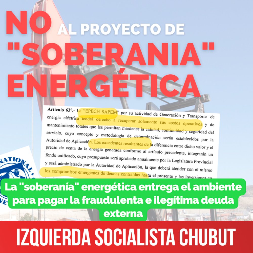“Soberanía” para saquear nuestros bienes comunes