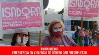 Emergencia en violencia de género con presupuesto