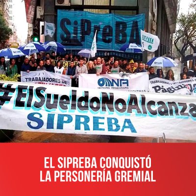 El Sipreba conquistó la personería gremial
