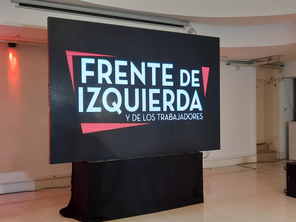 Diputado Giordano desde el búnker del FIT-UNIDAD