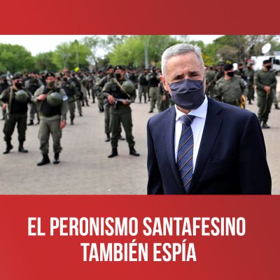 El peronismo santafesino también espía