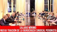 Salario mínimo: nueva traición de la burocracia sindical peronista