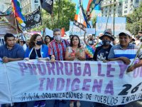 30N: Movilización de los pueblos originarios por ley territorial