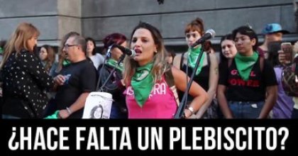 ¿Hace falta un plebiscito?