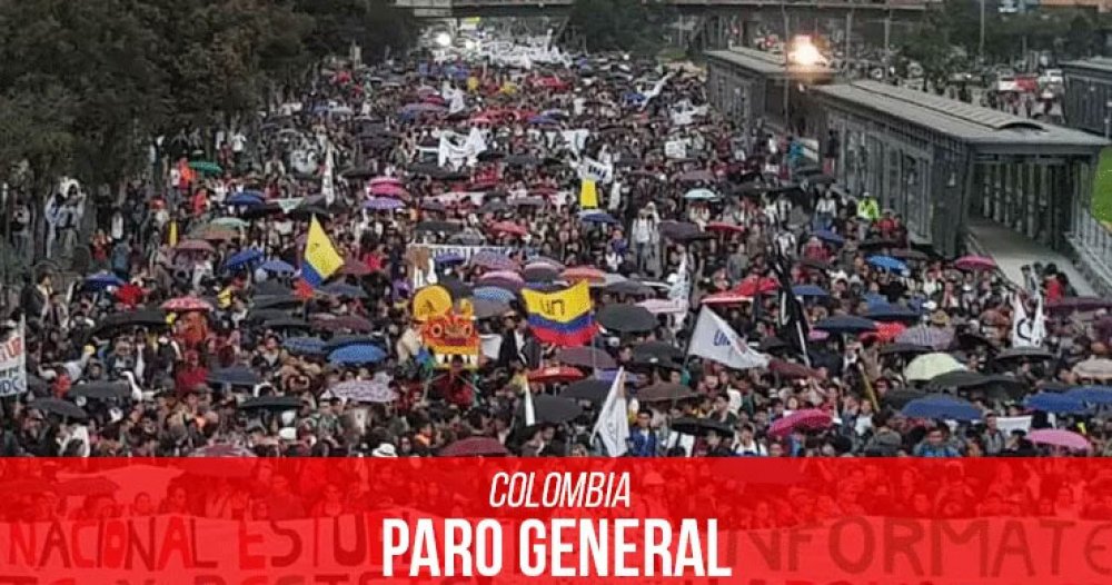 Colombia: paro general