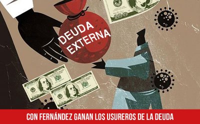 Con Fernández ganan los usureros de la deuda