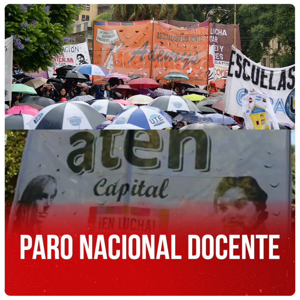 Paro nacional docente