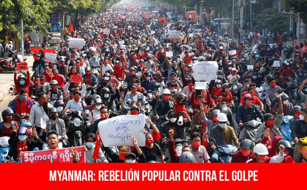 Myanmar: rebelión popular contra el golpe