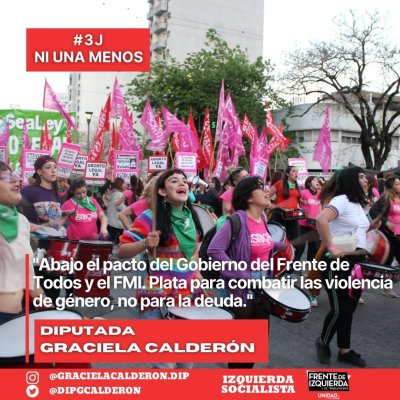 “Proyecto de Declaración/ #3J-Ni Una Menos”
