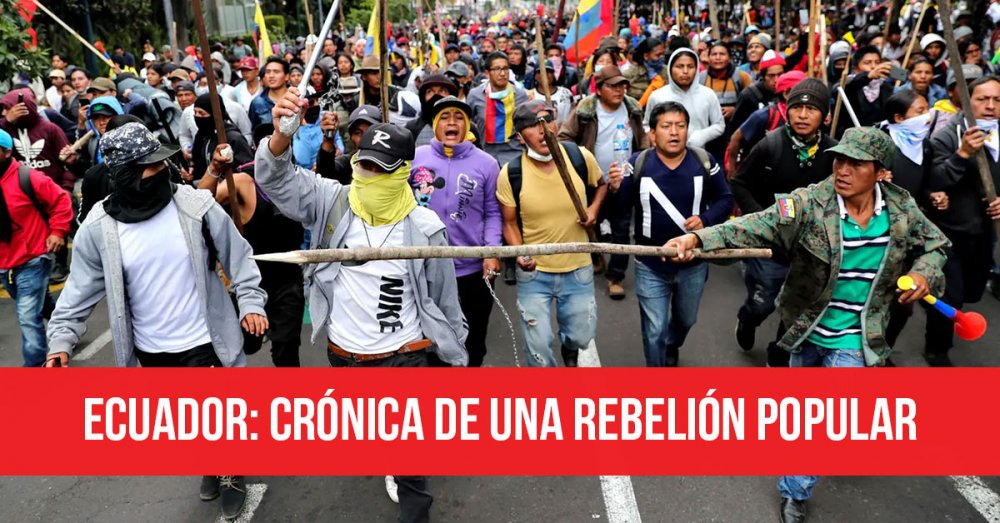 Ecuador: crónica de una rebelión popular