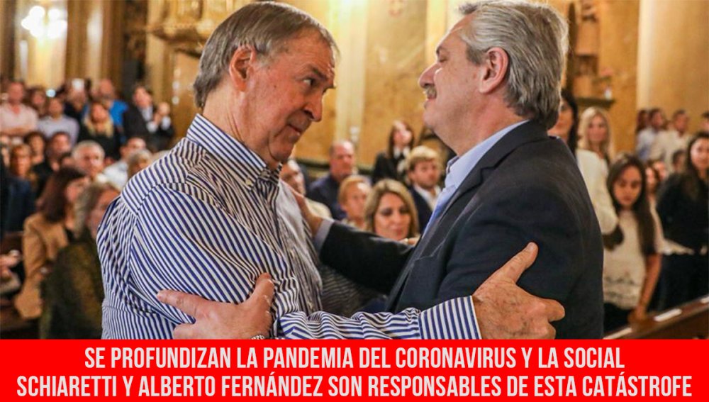 Córdoba - Schiaretti y Alberto Fernández son responsables de esta catástrofe