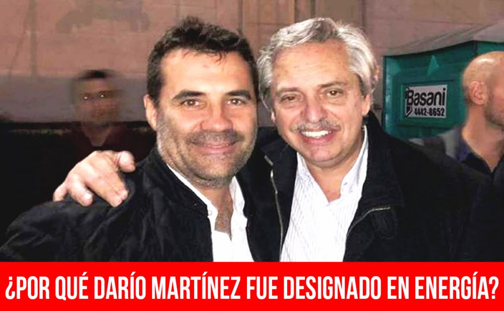 ¿Por qué Darío Martínez fue designado en Energía?