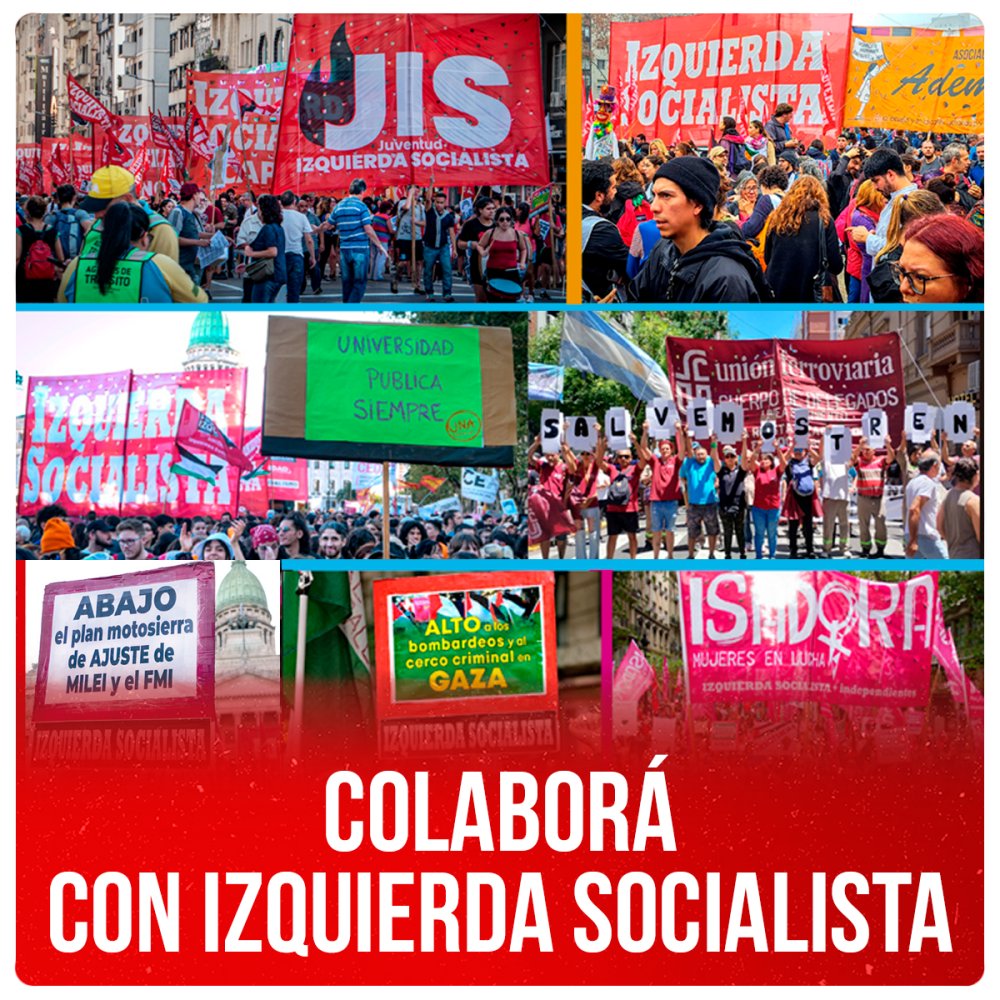 Colaborá con Izquierda Socialista