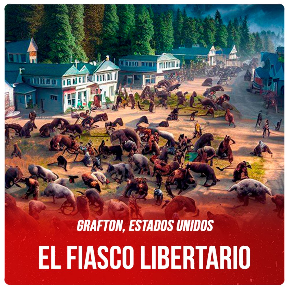 Grafton, Estados Unidos / El fiasco libertario