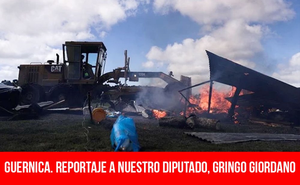Guernica. Reportaje a nuestro diputado, Gringo Giordano