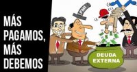 Más pagamos, más debemos