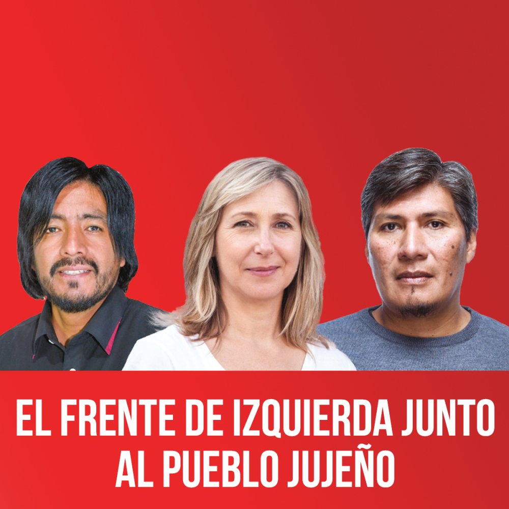 El Frente de Izquierda junto al pueblo jujeño