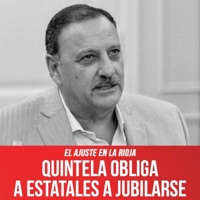 El ajuste en La Rioja / Quintela obliga a estatales a jubilarse