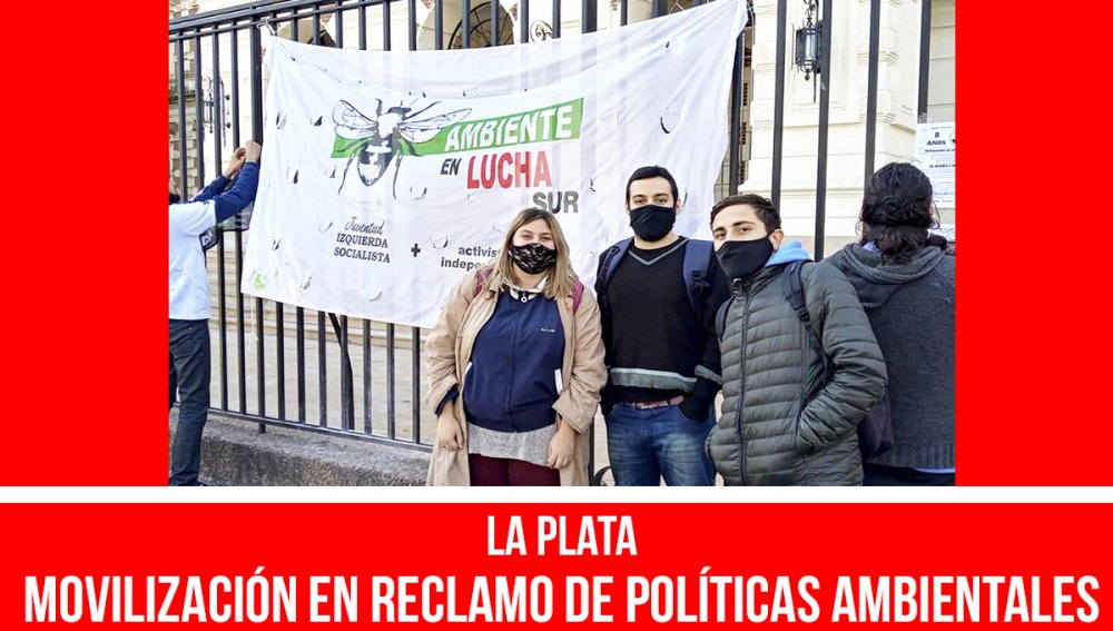 La Plata: movilización en reclamo de políticas ambientales