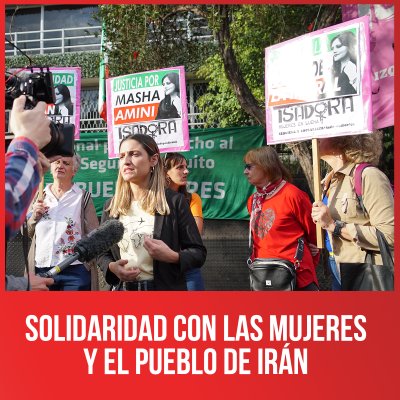 Solidaridad con las mujeres y el pueblo de Irán