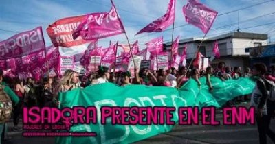 Isadora presente en el ENM