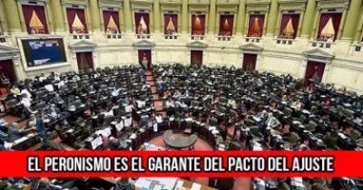 El peronismo es el garante del pacto del ajuste