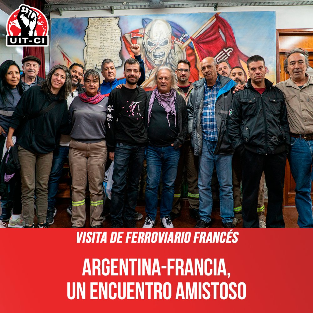 Visita de ferroviario francés / Argentina-Francia, un encuentro amistoso
