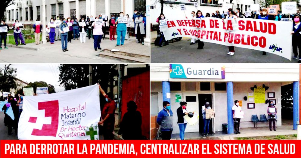 Para derrotar la pandemia, centralizar el sistema de salud